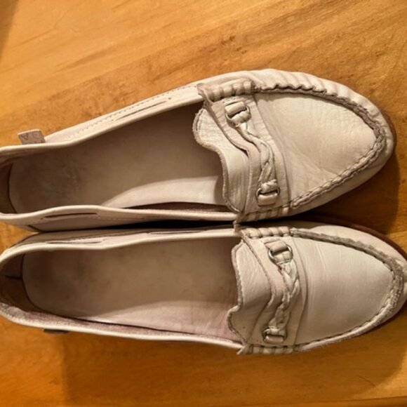 Pink MODA Leather Loafer Pump - Picture 8 of 8